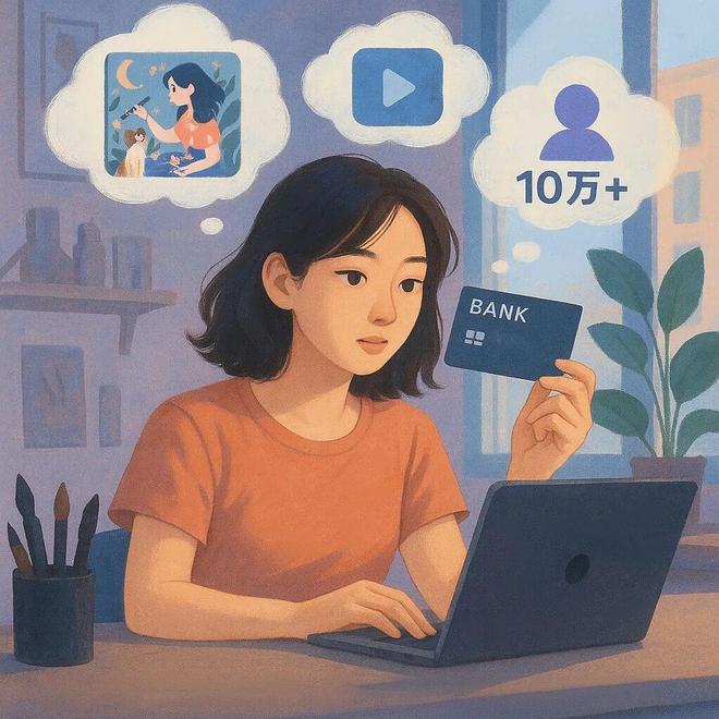 秒贷款！华为全栈AI加速让银行及时看见开元棋牌试玩靠10万+粉丝北漂插画师(图7)